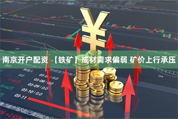南京开户配资 【铁矿】成材需求偏弱 矿价上行承压